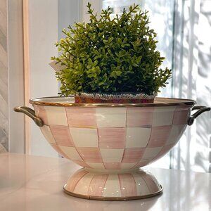 Rosy Check Radiance – MacKenzie-Childs “Almost Anything Bowl” – NWT